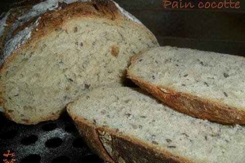 Cliquez pour zoomer ! Pain Cocotte au Thermomix