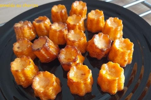 Cliquez pour zoomer ! Mini cannelés chorizo comté Thermomix par BZHSandra