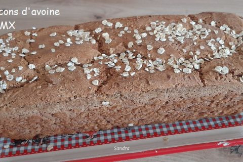 Cliquez pour zoomer ! Pain aux flocons d’avoine et au miel Thermomix par BZHSandra