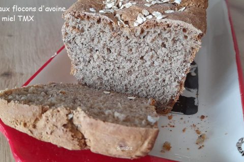 Cliquez pour zoomer ! Pain aux flocons d’avoine et au miel Thermomix par BZHSandra