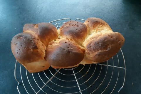 Cliquez pour zoomer ! Brioche sans beurre, sans oeufs au Thermomix