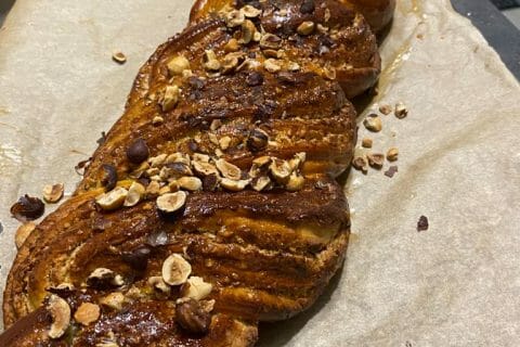 Cliquez pour zoomer ! Brioche tressée aux noisettes Thermomix par Lise_3
