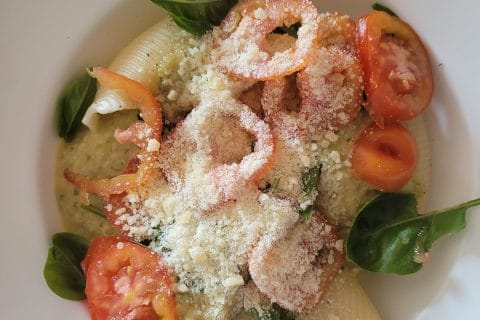 Cliquez pour zoomer ! Farfalle à la crème de courgettes Thermomix par Lise_3