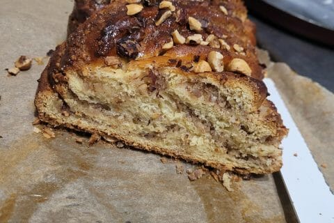 Cliquez pour zoomer ! Brioche tressée aux noisettes Thermomix par Lise_3