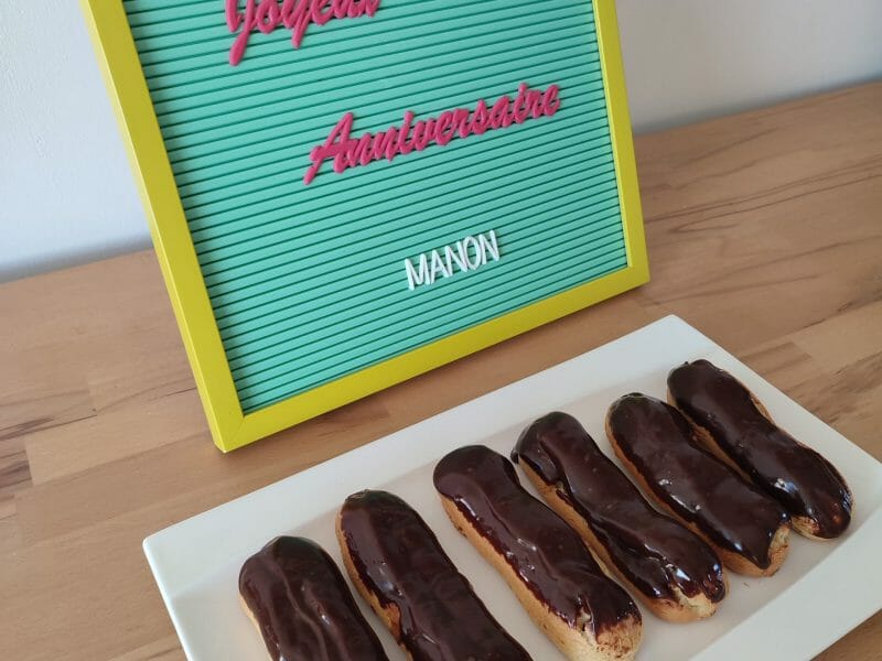 Cliquez pour zoomer ! Éclairs au chocolat Thermomix par Nathic
