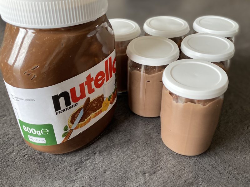 Cliquez pour zoomer ! Crème dessert au Nutella Thermomix par Marion