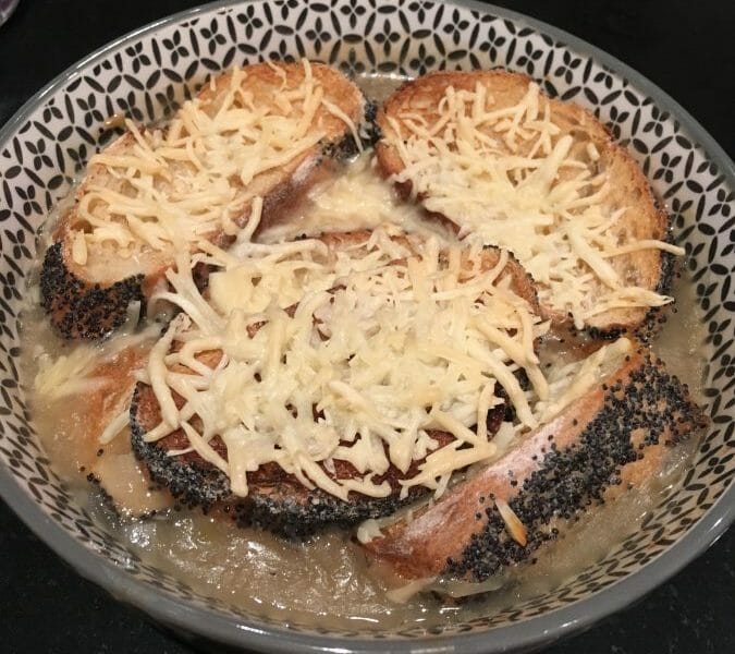 Cliquez pour zoomer ! Gratinée à l’oignon Thermomix par Hananas84