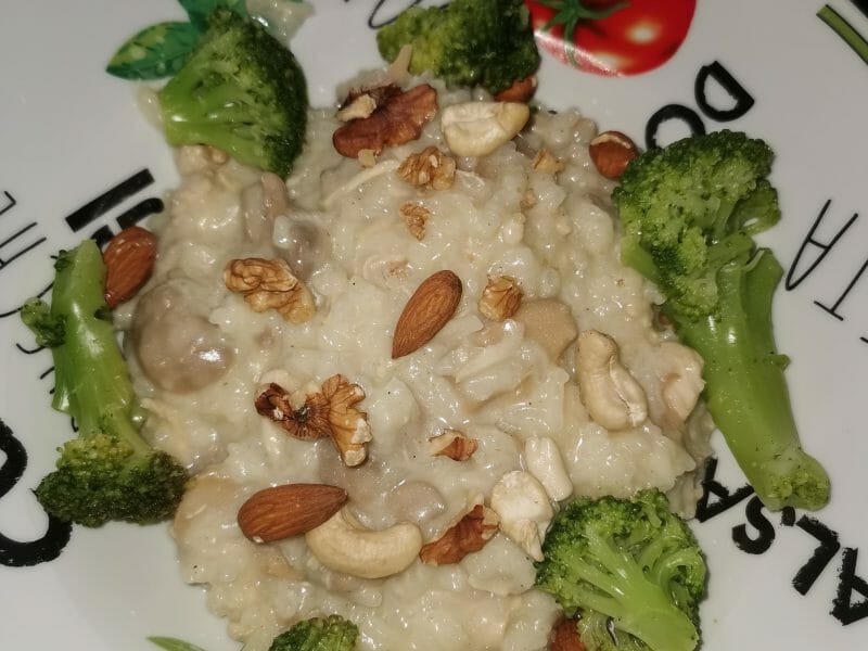 Cliquez pour zoomer ! Risotto poulet et champignons Thermomix par Hananas84