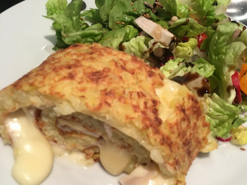 Cliquez pour zoomer ! Roulé de pommes de terre, jambon et reblochon Thermomix par Hananas84