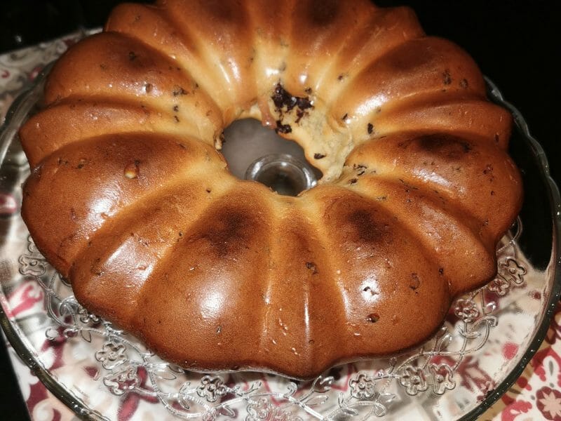 Cliquez pour zoomer ! Plum cake aux pépites de chocolat Thermomix par Hananas84