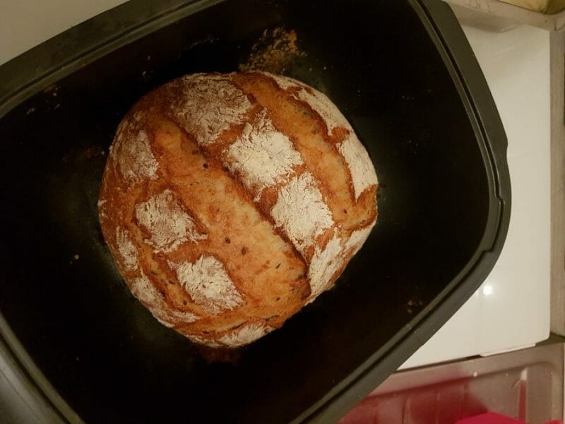 Cliquez pour zoomer ! Pain Cocotte Thermomix par Maryy