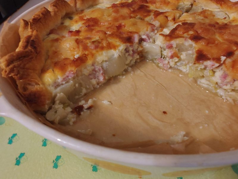 Cliquez pour zoomer ! Quiche endives, lardons et gorgonzola Thermomix par pcalou44