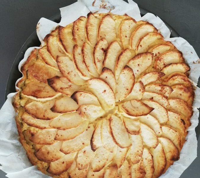 Tarte Aux Pommes Sans Pate Au Thermomix Cookomix Tarte Aux Pommes Sans Pate Au Thermomix Cookomix