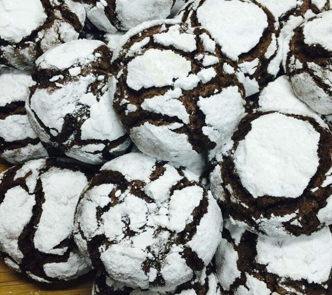 Cliquez pour zoomer ! Craquelés au chocolat Thermomix par Kawtar