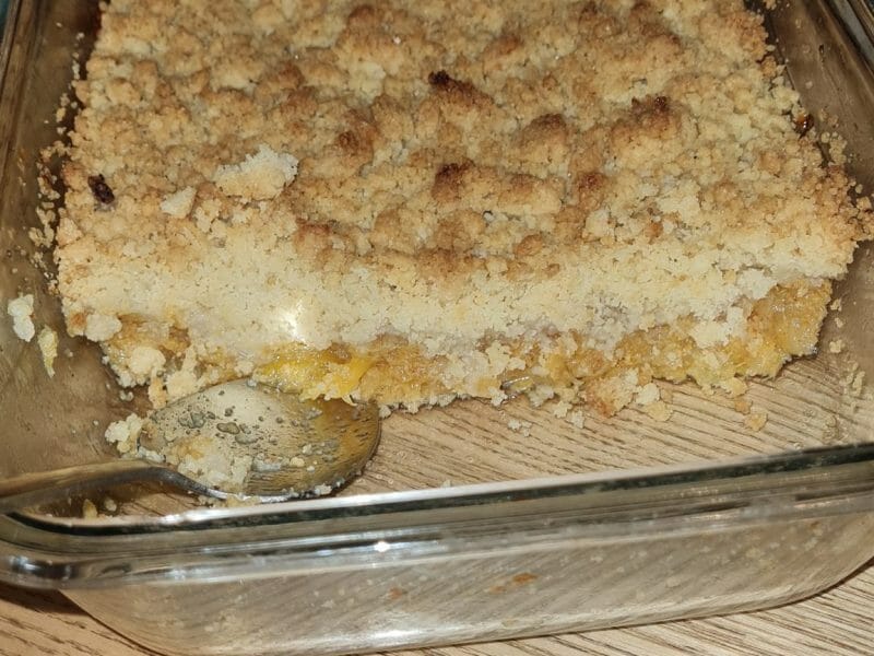 Cliquez pour zoomer ! Crumble au kaki Thermomix par Cox1004