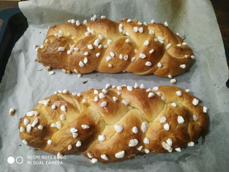 Cliquez pour zoomer ! Brioche tressée à la mie filante Thermomix par Justine_lefebvre93@yahoo.fr