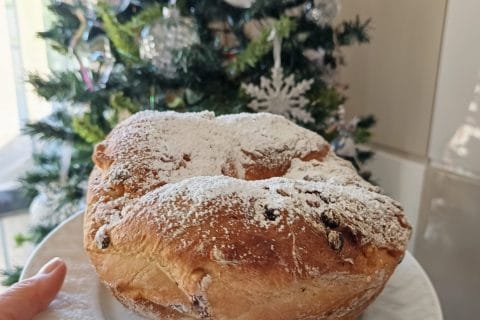 Cliquez pour zoomer ! Panettone Thermomix par Mamoutine