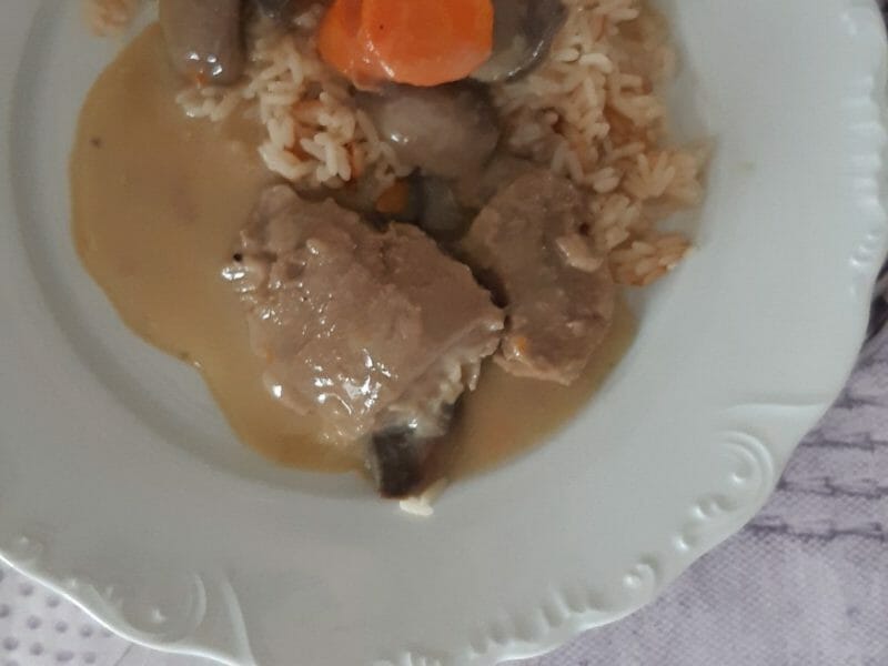 Cliquez pour zoomer ! Blanquette de veau Thermomix par Mamoutine
