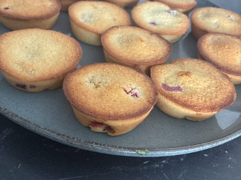 Cliquez pour zoomer ! Visitandines aux framboises Thermomix par oummi42