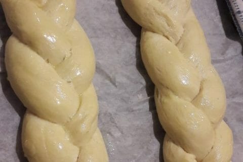 Cliquez pour zoomer ! Brioche tressée à la mie filante Thermomix par jessica5610