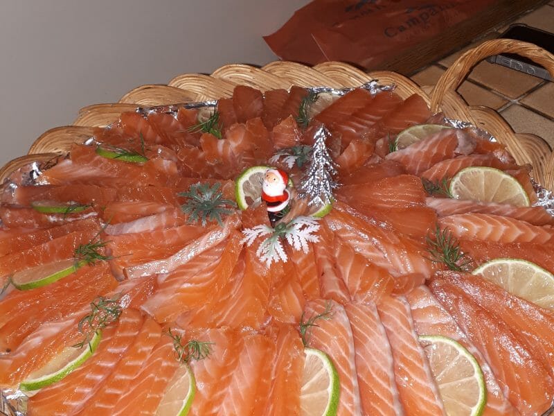 Cliquez pour zoomer ! Saumon gravlax Thermomix par Adele Adeline