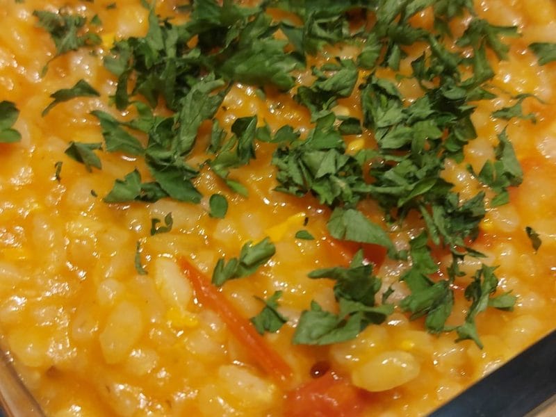 Cliquez pour zoomer ! Risotto aux fruits de mer Thermomix par VanessaG67