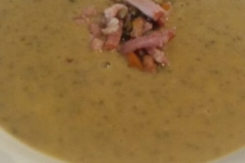 Cliquez pour zoomer ! Velouté de lentilles vertes au Thermomix
