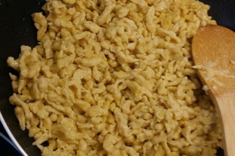 Cliquez pour zoomer ! Spaetzle au Thermomix