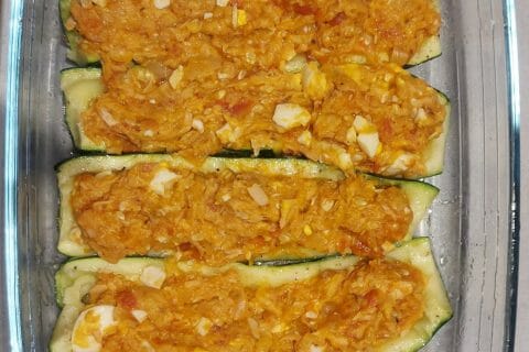 Cliquez pour zoomer ! Courgettes farcies au thon Thermomix par VanessaG67