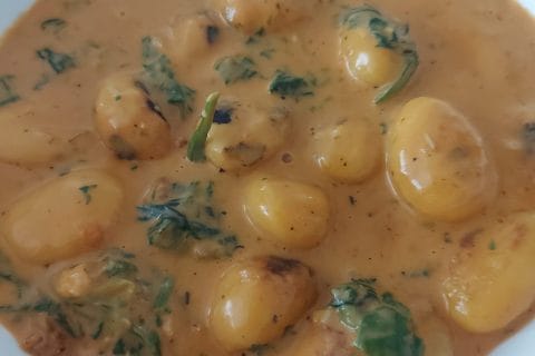 Cliquez pour zoomer ! Poêlée de gnocchi express Thermomix par VanessaG67