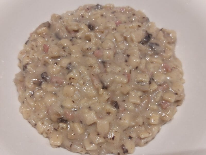 Cliquez pour zoomer ! Risotto de crozets et champignons Thermomix par VanessaG67