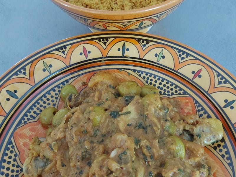 Cliquez pour zoomer ! Tajine de poulet aux olives Thermomix par VanessaG67