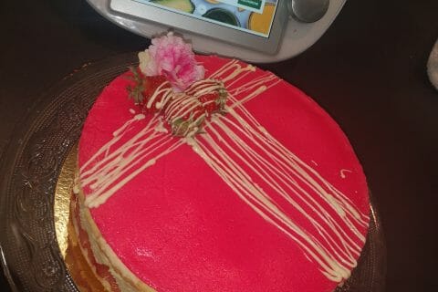 Cliquez pour zoomer ! Fraisier Thermomix par Najat thermomix