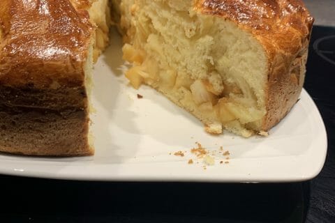 Cliquez pour zoomer ! Brioche aux pommes caramélisées Thermomix par Florences