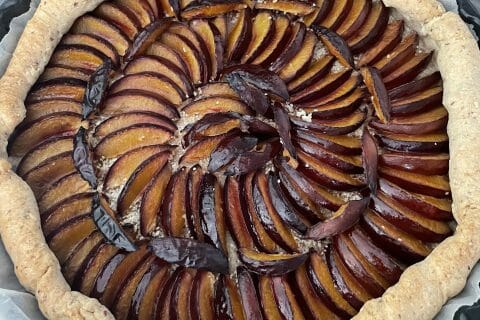 Cliquez pour zoomer ! Tarte aux quetsches Thermomix par Florences