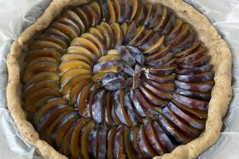 Cliquez pour zoomer ! Tarte aux quetsches Thermomix par Florences