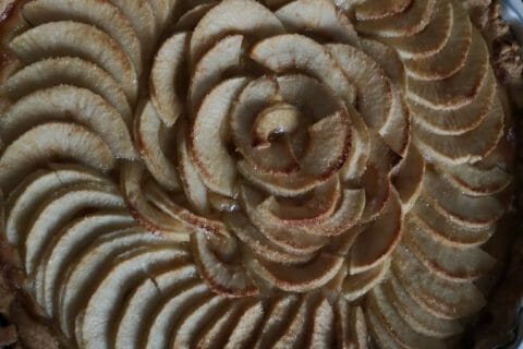 Cliquez pour zoomer ! Tarte aux pommes alsacienne au Thermomix