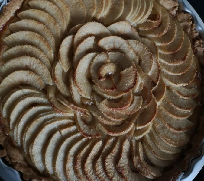 Cliquez pour zoomer ! Tarte aux pommes alsacienne Thermomix par CathRine