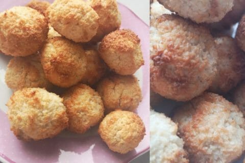 Cliquez pour zoomer ! Rocher coco (Congolais) au Thermomix