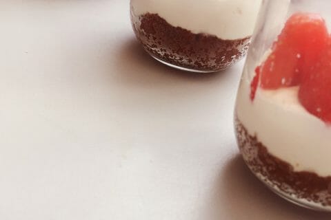 Cliquez pour zoomer ! Tarte aux fraises sans cuisson au Thermomix