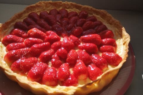Cliquez pour zoomer ! Tarte aux fraises au Thermomix