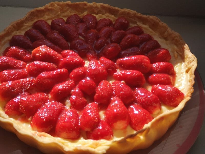 Cliquez pour zoomer ! Tarte aux fraises Thermomix par CathRine