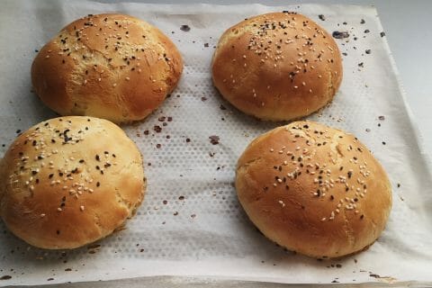 Cliquez pour zoomer ! Pains hamburger au Thermomix