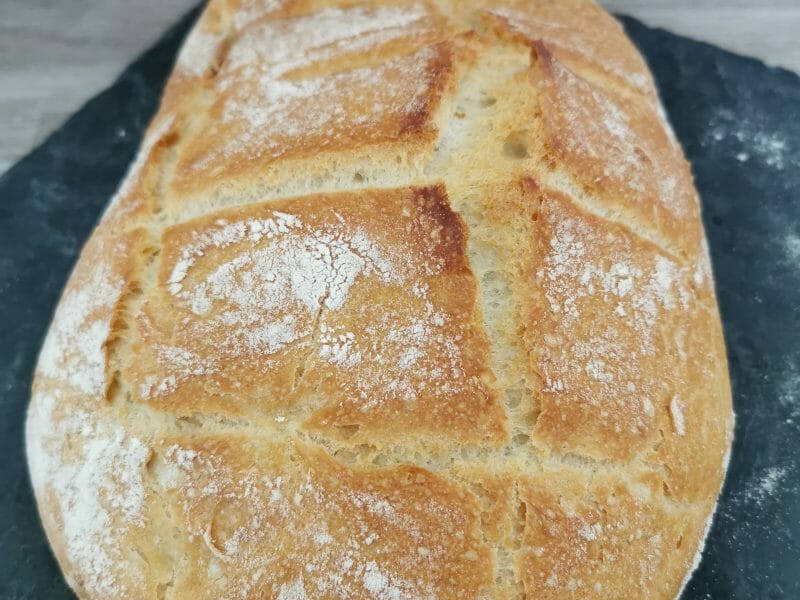 Cliquez pour zoomer ! Pain Cocotte Thermomix par Swallow22