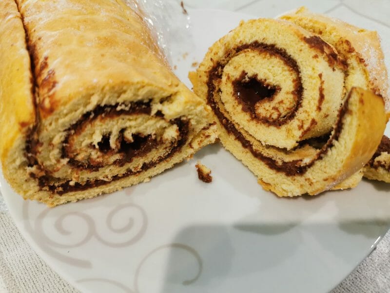 Cliquez pour zoomer ! Roulé au nutella Thermomix par Swallow22