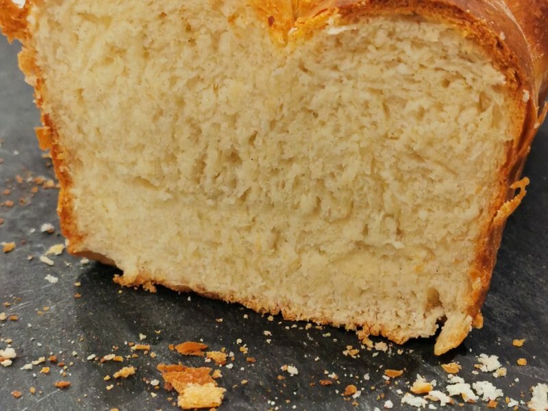 Cliquez pour zoomer ! Brioche sans beurre, sans oeufs Thermomix par Swallow22