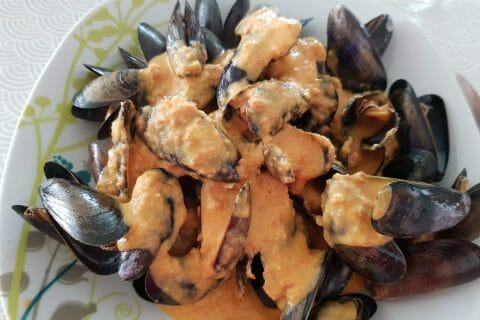 Cliquez pour zoomer ! Moules sauce chorizo Thermomix par Faam