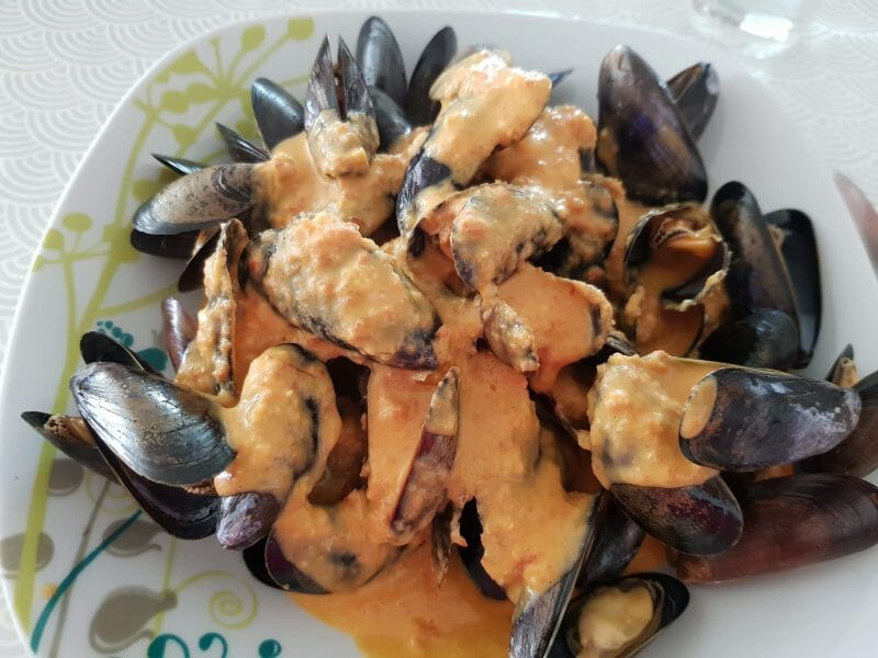 Moules sauce chorizo au Thermomix Cookomix