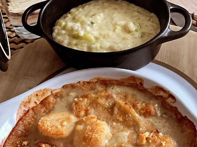 Cliquez pour zoomer ! Risotto champignons et courgettes Thermomix par Lamama1612