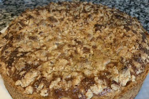 Cliquez pour zoomer ! Tarte aux pommes façon crumble Thermomix par Seloo